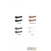Palermo Square Rosette Door Handle for Developers| DoorHub UAE